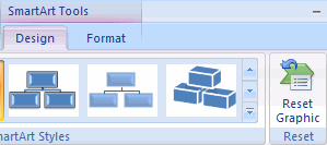 SmartArt Tools - Reset