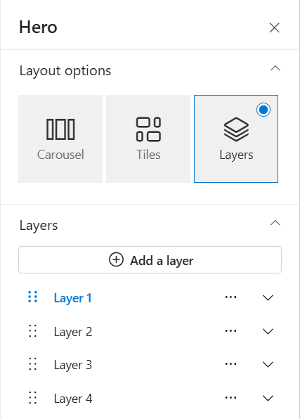 new layers