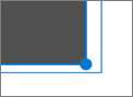 Resize button