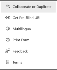 Forms new collab UI