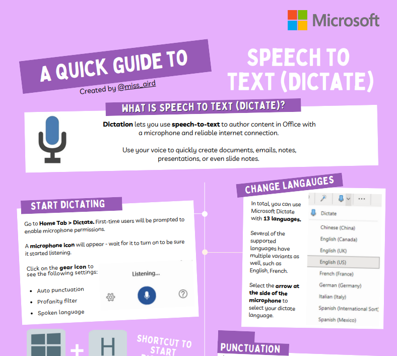 speech to text